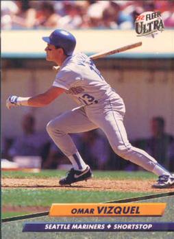 1992 Ultra #436 Omar Vizquel Front