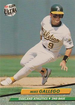 1992 Ultra #112 Mike Gallego Front
