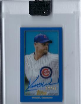 2019 Topps Clearly Authentic - T206 Autographs Blue #TA-KW Kerry Wood Front