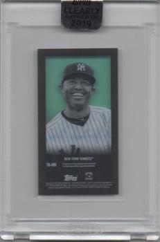 2019 Topps Clearly Authentic - T206 Autographs Blue #TA-MR Mariano Rivera Back