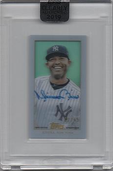 2019 Topps Clearly Authentic - T206 Autographs Blue #TA-MR Mariano Rivera Front