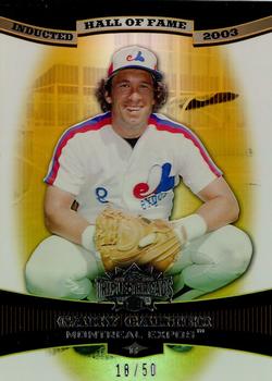 2006 Topps Triple Threads - Gold #80 Gary Carter Front