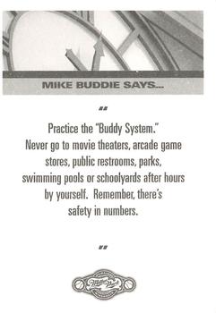 2002 Milwaukee Brewers Police #NNO Mike Buddie Back