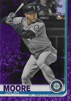 2019 Topps Update - Purple #US206 Dylan Moore Front