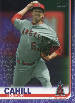 2019 Topps Update - Purple #US234 Trevor Cahill Front