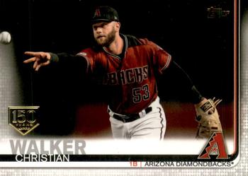 2019 Topps Update - 150th Anniversary #US18 Christian Walker Front