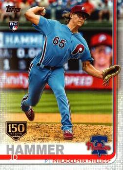 2019 Topps Update - 150th Anniversary #US27 JD Hammer Front