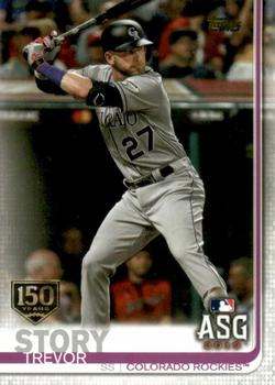 2019 Topps Update - 150th Anniversary #US44 Trevor Story Front