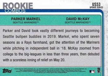 2019 Topps Update - 150th Anniversary #US53 Parker Markel / David McKay Back