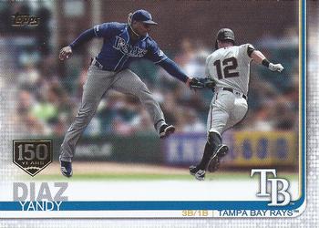 2019 Topps Update - 150th Anniversary #US68 Yandy Diaz Front