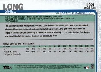 2019 Topps Update - 150th Anniversary #US69 Shed Long Back