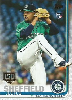 2019 Topps Update - 150th Anniversary #US123 Justus Sheffield Front