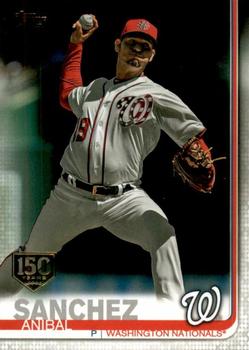 2019 Topps Update - 150th Anniversary #US176 Anibal Sanchez Front