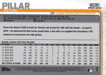 2019 Topps Update - 150th Anniversary #US201 Kevin Pillar Back