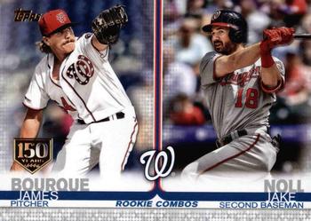 2019 Topps Update - 150th Anniversary #US210 James Bourque / Jake Noll Front