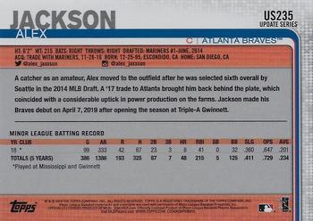 2019 Topps Update - 150th Anniversary #US235 Alex Jackson Back