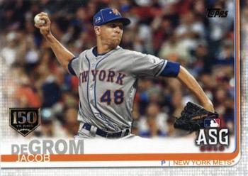 2019 Topps Update - 150th Anniversary #US267 Jacob deGrom Front