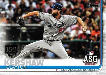 2019 Topps Update - 150th Anniversary #US284 Clayton Kershaw Front