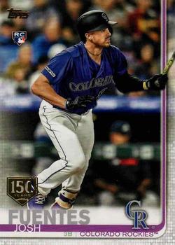 2019 Topps Update - 150th Anniversary #US294 Josh Fuentes Front