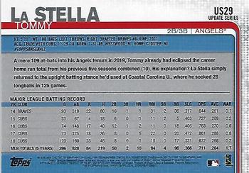 2019 Topps Update - Rainbow Foil #US29 Tommy La Stella Back