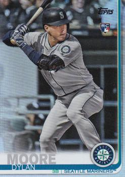 2019 Topps Update - Rainbow Foil #US206 Dylan Moore Front
