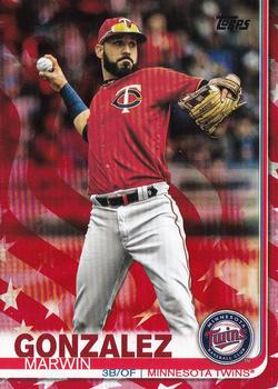 2019 Topps Update - Independence Day #US110 Marwin Gonzalez Front