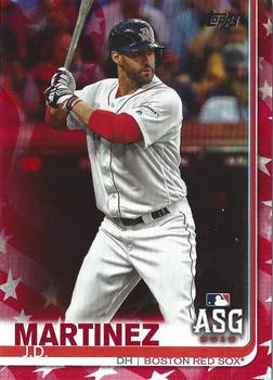 2019 Topps Update - Independence Day #US134 J.D. Martinez Front