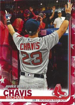 2019 Topps Update - Independence Day #US192 Michael Chavis Front