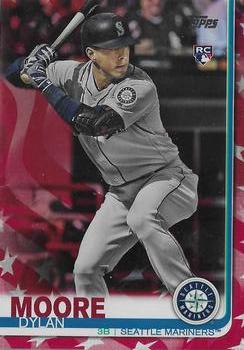 2019 Topps Update - Independence Day #US206 Dylan Moore Front