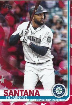 2019 Topps Update - Independence Day #US237 Domingo Santana Front