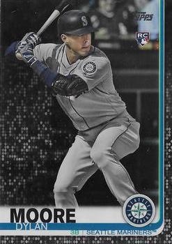 2019 Topps Update - Black #US206 Dylan Moore Front