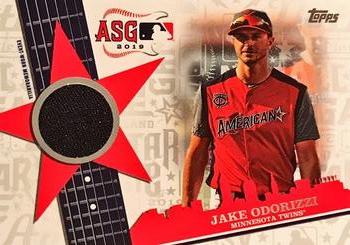 2019 Topps Update - All-Star Stitches Relics #ASSR-JO Jake Odorizzi Front
