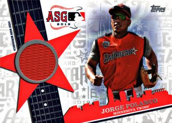2019 Topps Update - All-Star Stitches Relics #ASSR-JP Jorge Polanco Front