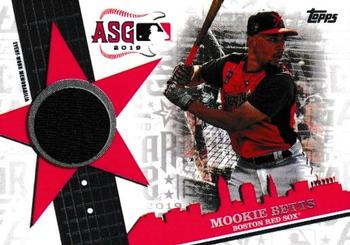 2019 Topps Update - All-Star Stitches Relics #ASSR-MB Mookie Betts Front