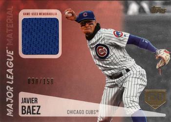 2019 Topps Update - Major League Material 150th Anniversary #MLM-JB Javier Baez Front