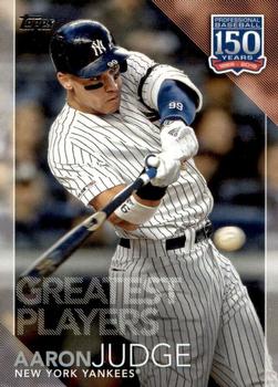 2019 Topps Update - 150 Years of Professional Baseball #150-3 Aaron Judge Front