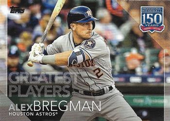 2019 Topps Update - 150 Years of Professional Baseball #150-4 Alex Bregman Front