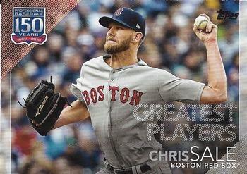 2019 Topps Update - 150 Years of Professional Baseball #150-9 Chris Sale Front