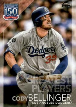 2019 Topps Update - 150 Years of Professional Baseball #150-11 Cody Bellinger Front