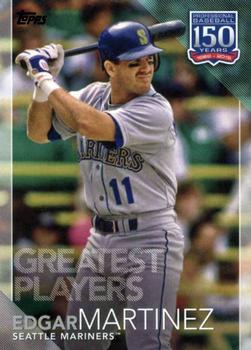 2019 Topps Update - 150 Years of Professional Baseball #150-12 Edgar Martinez Front