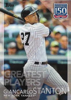 2019 Topps Update - 150 Years of Professional Baseball #150-18 Giancarlo Stanton Front