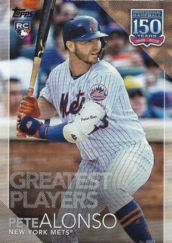 2019 Topps Update - 150 Years of Professional Baseball #150-31 Pete Alonso Front