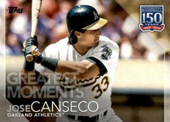 2019 Topps Update - 150 Years of Professional Baseball #150-65 Jose Canseco Front