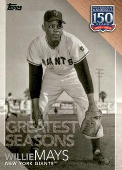 2019 Topps Update - 150 Years of Professional Baseball #150-77 Willie Mays Front