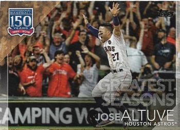 2019 Topps Update - 150 Years of Professional Baseball #150-86 Jose Altuve Front