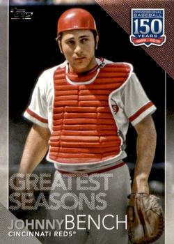 2019 Topps Update - 150 Years of Professional Baseball #150-87 Johnny Bench Front