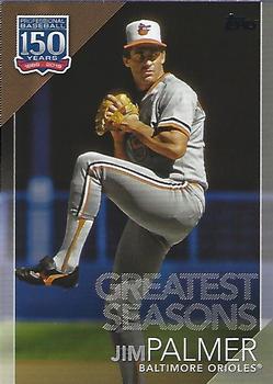 2019 Topps Update - 150 Years of Professional Baseball #150-89 Jim Palmer Front