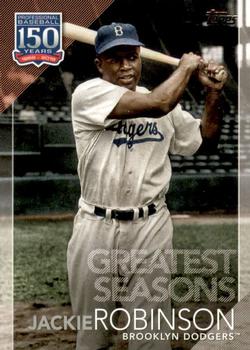2019 Topps Update - 150 Years of Professional Baseball #150-96 Jackie Robinson Front