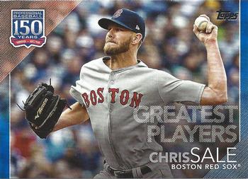 2019 Topps Update - 150 Years of Professional Baseball Blue #150-9 Chris Sale Front