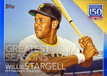 2019 Topps Update - 150 Years of Professional Baseball Blue #150-91 Willie Stargell Front